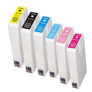 Compatible Epson T5591/T5592/T5593/T5594/T5595/T5596 Cartridges Full Set